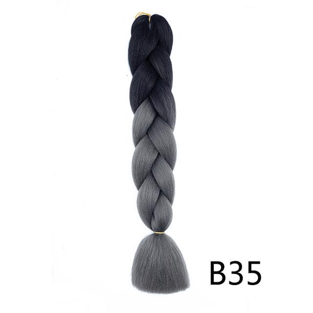 Ombre Braids