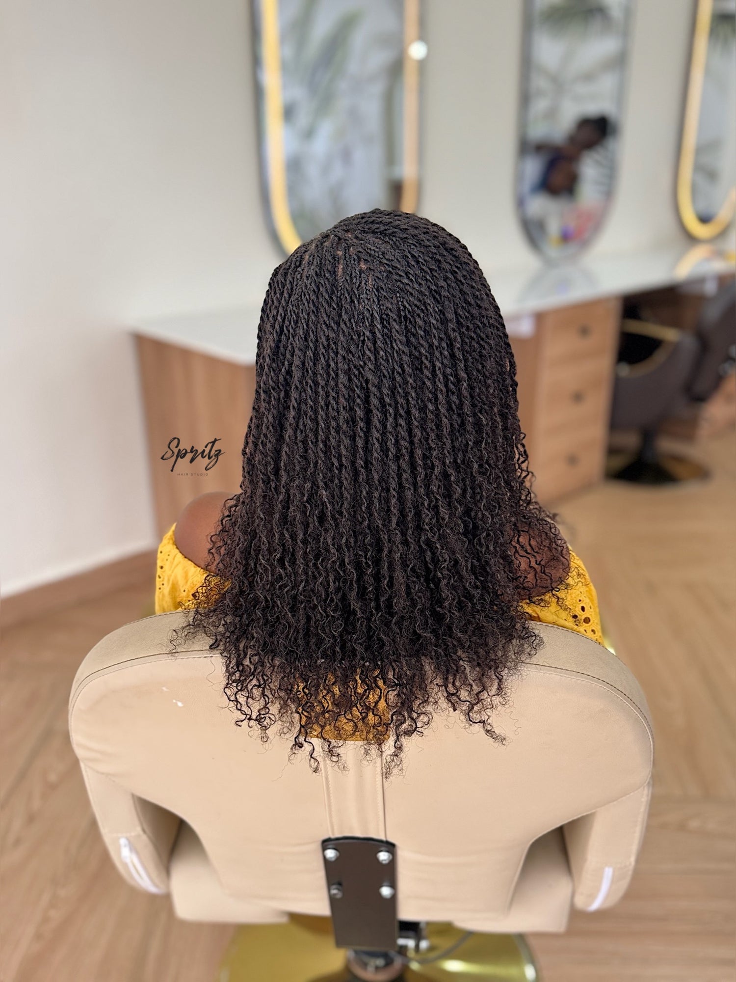 Pre-stretched Human Hair bundles for twists