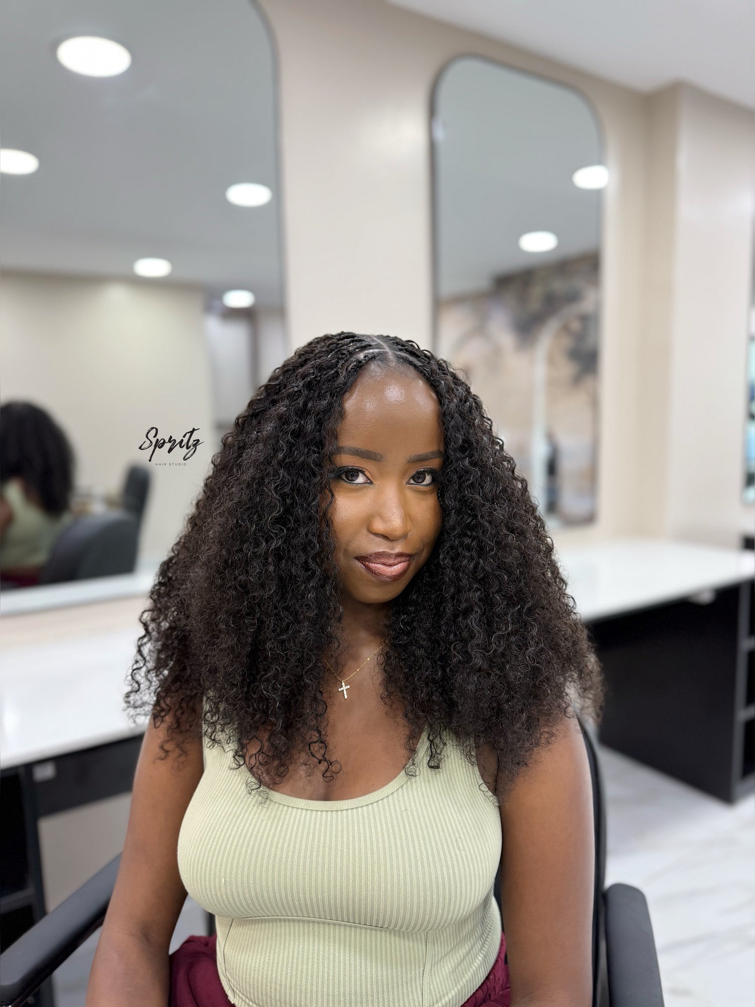 Afro Boho Human Hair Braids